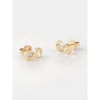 бижутерия,guess,jube02182jwygt,u,studs,party,earrings,golden,(golden)