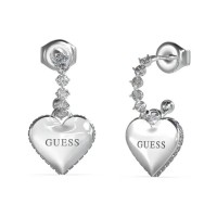 бижутерия,guess,jube02234jwrht,u,falling,in,love,earrings,silver