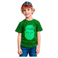тениска,мъжки,тениски,дамски,тениски,marvel,avengers,hulk,short,sleeve,t,shirt,green,(beige)