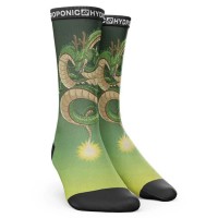 чорапи,мъжки,чорапи,hydroponic,dragon,ball,z,half,long,socks,shenron,(green)