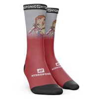 чорапи,мъжки,чорапи,hydroponic,flagship,half,long,socks,chucky,grey,red,(multicolor)