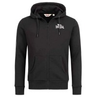 блуза,мъжки,пуловери,lonsdale,balnakeil,full,zip,sweatshirt,black,white,(black)
