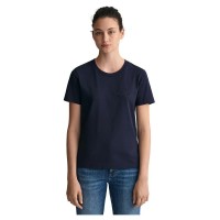 тениска,дамски,тениски,gant,reg,tonal,shield,short,sleeve,t,shirt,blue,(evening,blue)