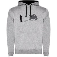 блуза,мъжки,пуловери,kruskis,shadow,motorbike,two,colour,sweatshirt,heather,grey,black,(grey)