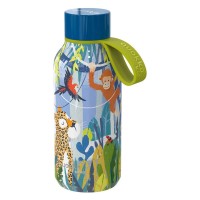 бутилки,за,вода,quokka,thermo,solid,with,jungle,hanger,bottle,multicolor
