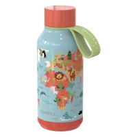 бутилки,за,вода,quokka,thermo,solid,with,map,hanger,bottle,multicolor,(blue)