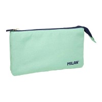 канцеларски,принадлежности,milan,5,pocket,1918,collection,pencil,case,green