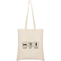 чанта,всички,чанти,kruskis,sleep,eat,and,train,tote,bag,beige,(beige)
