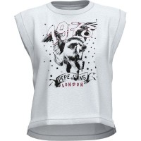 тениска,дамски,тениски,pepe,jeans,bianca,sleeveless,t,shirt,white