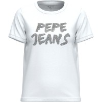 тениска,дамски,тениски,pepe,jeans,bria,short,sleeve,t,shirt,white
