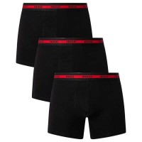 боксерки,мъжко,бельо,hugo,planet,boxers,3,units,black
