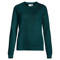 блуза,дамски,пуловери,дамски,плетени,дрехи,vila,dalo,sweater,ponderosa,pine,(green)