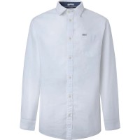 риза,с,дълъг,ръкав,мъжки,ризи,pepe,jeans,parker,long,sleeve,shirt,white