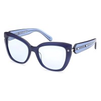 слънчеви,очила,слънчеви,очила,swarovski,sk0391,woman,sunglasses,shiny,blue,blue,(blue)