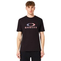тениска,мъжки,тениски,oakley,o,bark,2.0,short,sleeve,t,shirt,black,american,flag,(black)