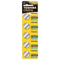 батерии,toshiba,cr2016,lithium,battery,5,units,clear,(silver)