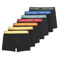 боксерки,мъжко,бельо,jack,&,jones,vito,solid,boxers,7,units,black,(black,pack,black)