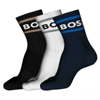 чорапи,мъжки,чорапи,boss,3p,rib,stripe,cc,socks,open,miscellaneous,(multicolor)