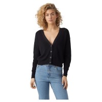 блуза,мъжки,пуловери,дамски,пуловери,vero,moda,newlexsun,short,v,neck,sweater,black,(black)