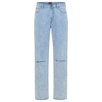 дънки,мъжки,панталони,lee,west,relaxed,fit,jeans,ice,trashed,(blue)