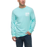 тениска,мъжки,тениски,reef,wellie,graphic,long,sleeve,t,shirt,aruba,blue,(blue)