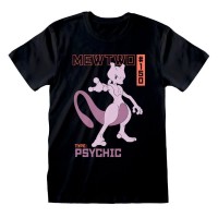 тениска,мъжки,тениски,heroes,official,pokemon,mewtwo,short,sleeve,t,shirt,black,(black)