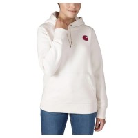 суичър,дамски,блузи,carhartt,logo,hoodie,malt,(beige)