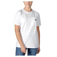 тениска,дамски,тениски,carhartt,workwear,pocket,original,fit,short,sleeve,t,shirt,white,(white)