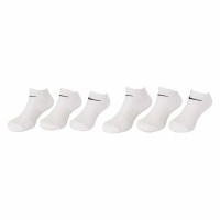 чорапи,мъжки,чорапи,дамски,чорапи,nike,un0017,no,show,socks,6,pairs,white,(white)