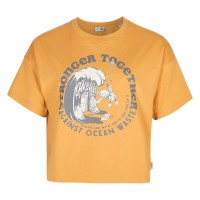 тениска,дамски,тениски,o´neill,stream,short,sleeve,t,shirt,orange,(nugget)