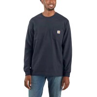 тениска,мъжки,тениски,carhartt,k126,pocket,loose,fit,long,sleeve,t,shirt,navy,(blue)