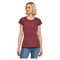 тениска,дамски,тениски,build,your,brand,basic,short,sleeve,t,shirt,cherry,(red)
