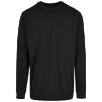 тениска,мъжки,тениски,дамски,тениски,build,your,brand,organic,long,sleeve,t,shirt,black,(black)