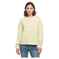 блуза,дамски,блузи,build,your,brand,oversized,sweatshirt,yellow,(soft,yellow)