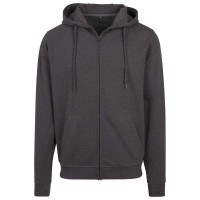 блуза,мъжки,пуловери,build,your,brand,terry,full,zip,sweatshirt,grey,(charcoal)