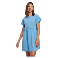 рокля,дамски,поли,и,рокли,urban,classics,organic,empire,valance,short,sleeve,short,dress,blue,(horizon,blue)