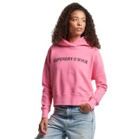 суичър,дамски,блузи,superdry,code,core,sport,crop,box,hoodie,pink,(marne,pink)