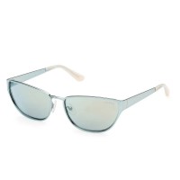 слънчеви,очила,слънчеви,очила,guess,gu7903,woman,sunglasses,shiny,light,green,green,mirror,(green)