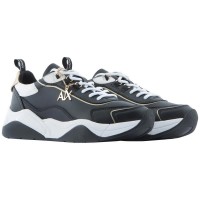 маратонки,дамски,маратонки,armani,exchange,xdx104,xv580,trainers,black,optical,white,gold,(black)
