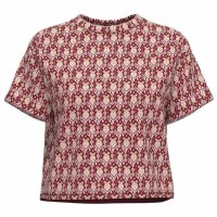 тениска,дамски,тениски,pepe,jeans,bernetta,short,sleeve,t,shirt,red,(multi)