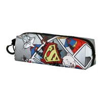 канцеларски,принадлежности,karactermania,2.0,fan,square,looney,tunes,super,tunes,pencil,case,grey