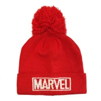 шапка,всички,шапки,heroes,inc,marvel,comics,logo,beanie,red,(red)