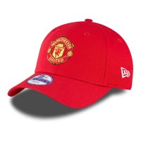 юношеска,шапка,всички,шапки,new,era,core,9forty,manchester,united,fc,junior,cap,red