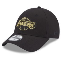шапка,всички,шапки,new,era,metallic,badge,9forty,los,angeles,lakers,cap,black