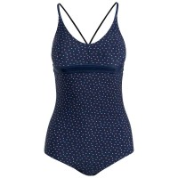 бански,костюм,дамски,бански,костюми,trespass,mimi,swimsuit,navy,dot,print,(blue)