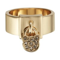 бижутерия,karl,lagerfeld,5512265,ring,golden,(golden)
