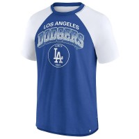 тениска,мъжки,тениски,fanatics,fundamentals,biblend,raglan,walk,off,short,sleeve,t,shirt,blue,(deep,royal,white,deep,royal,white)