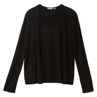 жилетка,дамски,пуловери,дамски,плетени,дрехи,tom,tailor,1036778,cardigan,black,(black)