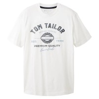 тениска,мъжки,тениски,tom,tailor,1037735,logo,short,sleeve,t,shirt,white