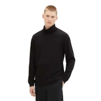 тениска,мъжки,тениски,tom,tailor,1039582,relaxed,long,sleeve,high,neck,t,shirt,black,(black)